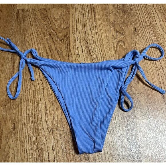 Zaful womens blue bikini bottom- Medium - Picture 1 of 7
